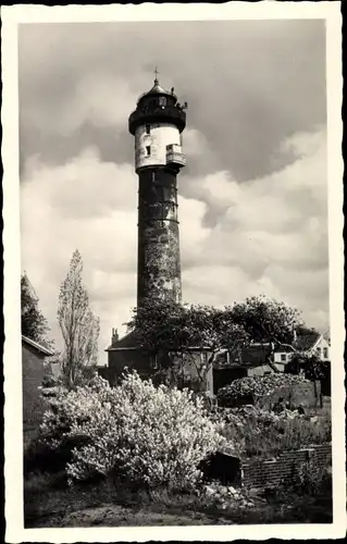 Ak Nordseebad Wangerooge in Ostfriesland, Leuchtturm