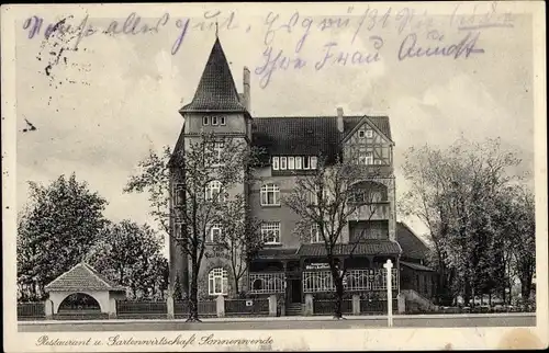 Ak Döhren Wülfel Hannover in Niedersachsen, Restaurant , Gartenwirtschaft Sonnenwende