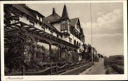 Ak Norderney in Ostfriesland, Wilhelm Augusta Heim, Marienstraße