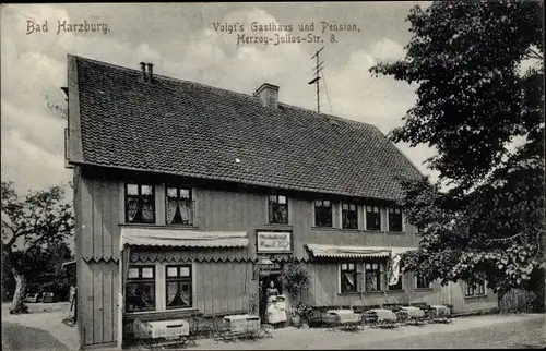 Ak Bad Harzburg am Harz, Voigt's Gasthaus und Pension, Herzog Julius Straße 8