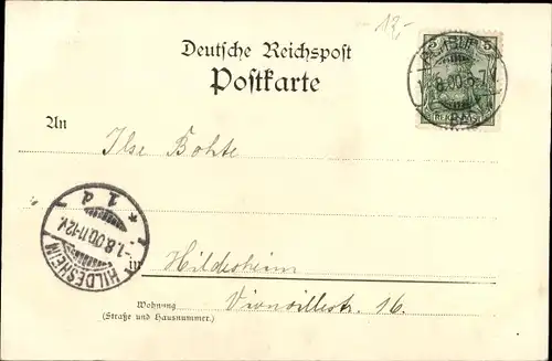 Ak Rehburg Loccum in Niedersachsen, Blick auf den Ort