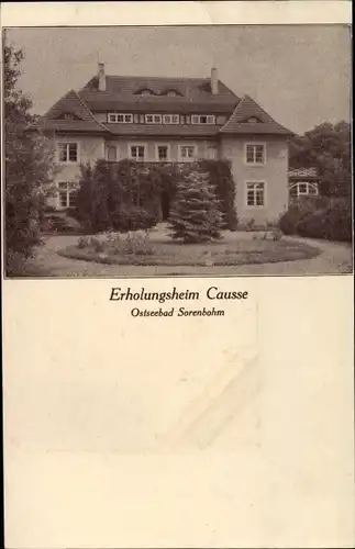 Ak Sarbinowo Sorenbohm Pommern, Erholungsheim Causse