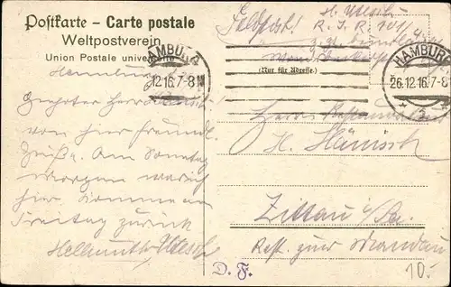 Ak Hamburg Eimsbüttel, Weidenstieg