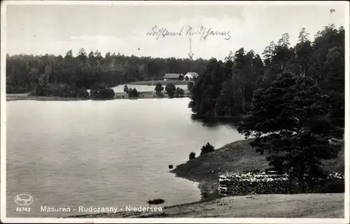 Ak Ruciane Nida Rudczanny Nidden Masuren Ostpreußen, Niedersee