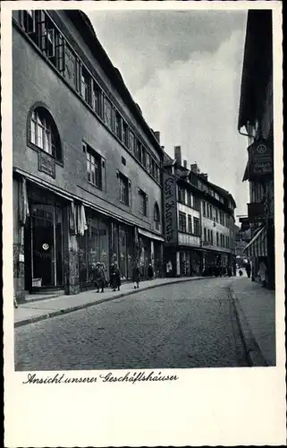 Ak Helmstedt in Niedersachsen, Haus für Bekleidung und Ausstattung Carl Karutz, Geschäftshaus