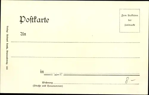 Ak Braunschweig in Niedersachsen, Friedrich Wilhelm Platz, Hotel Monopol