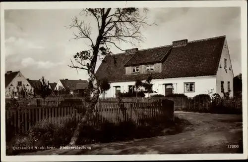 Ak Pionerski Neukuhren Ostpreußen, Fischersiedlung