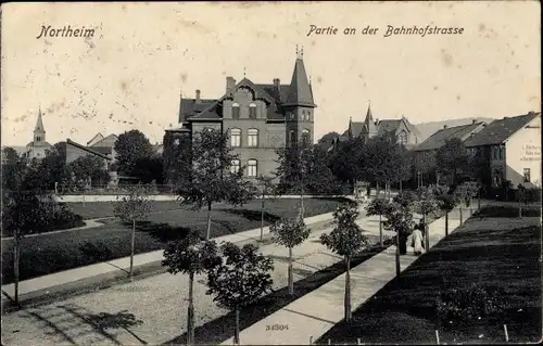 Ak Northeim in Niedersachsen, Bahnhofstraße