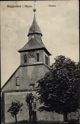 Ak Wagenfeld in Niedersachsen, Kirche