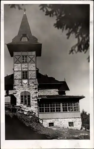 Ak Kamienica Kamitz Bielsko Biała Bielitz Biala Schlesien, Szyndzielnia, Kamitzer Platte, Schutzhaus