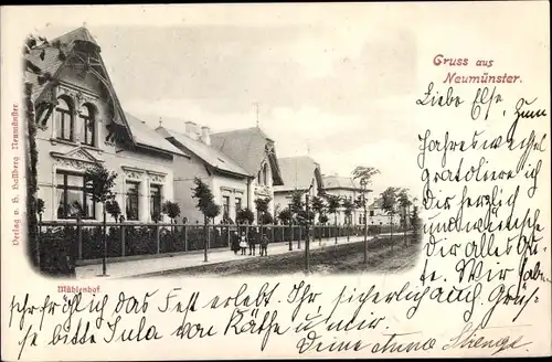 Ak Neumünster in Holstein, Mühlenhof