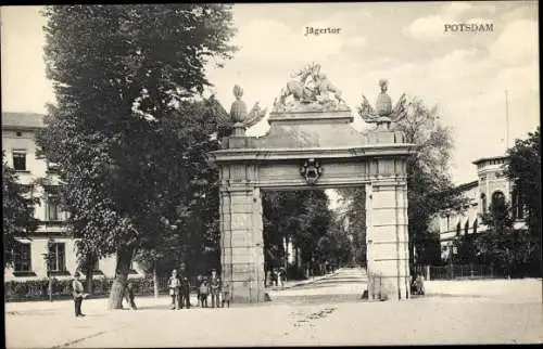 Ak Potsdam in Brandenburg, Jägertor