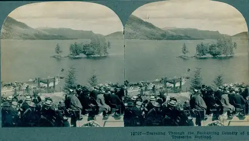 Stereo Foto Schottland, Trossachs National Park