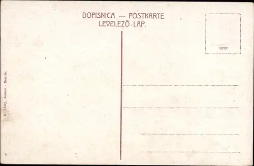 Ak Zemun Semlin Beograd Belgrad Serbien, Belgrader Tor