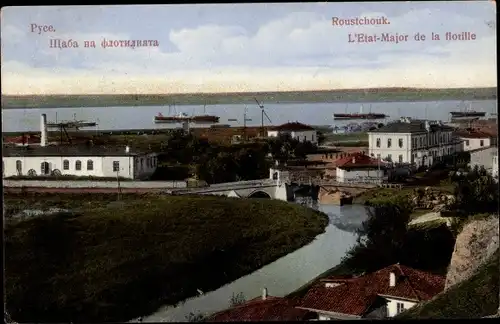 Ak Russe Roustchouk Bulgarian, Der Flottillenstab