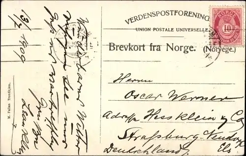 Ak Trondhjem Trondheim Norwegen, Arthur-Hafen