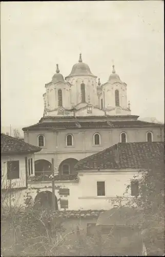 Foto Ak Prilep Mazedonien, Wohnhaus, Amtsgebäude, Türme