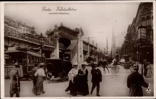 Ak Berlin Schöneberg, Hochbahnhof Bülowstraße