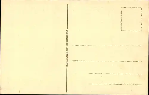 Ak Stadtsteinach Oberfranken, Marktplatz