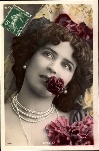 Ak Schauspielerin Chavita, Portrait