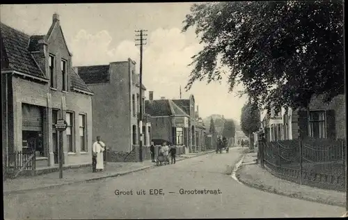 Ak Ede Gelderland Niederlande, Grootestraat