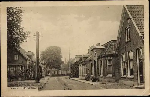 Ak Ruurlo Gelderland, Dorfstraße