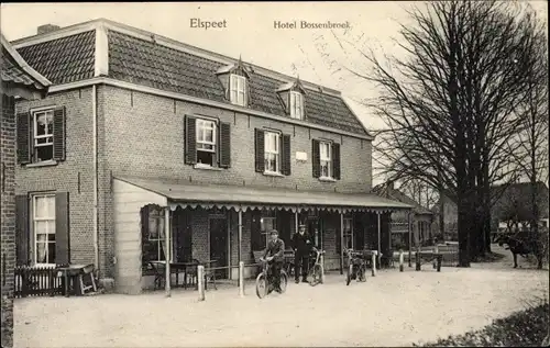 Ak Elspeet Gelderland, Hotel Bossenbroek