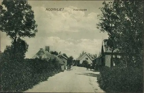 Ak Hoogvliet Rotterdam Südholland Niederlande, Noordzyde