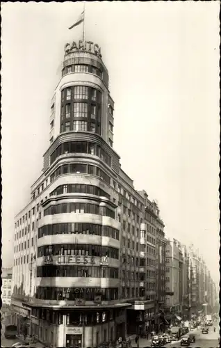Ak Madrid Spanien, Edificio de El Capitol