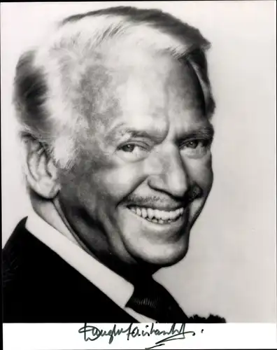 Foto Ak Schauspieler Douglas Fairbanks Jr., Portrait, Autogramm