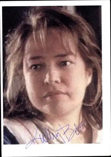 Ak Schauspielerin Kathy Bates, Portrait, Autogramm