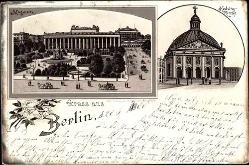 Litho Berlin Mitte, Hedwigkirche, Museum