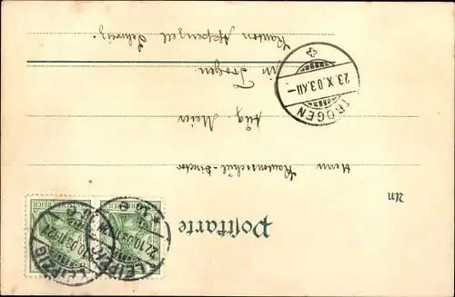 Ak Leipzig in Sachsen, Thomaskirche