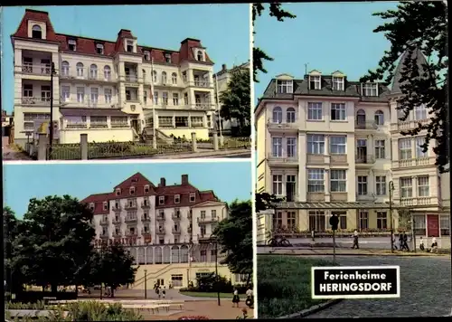 Ak Ostseebad Heringsdorf auf Usedom, Ferienheim Solidarität