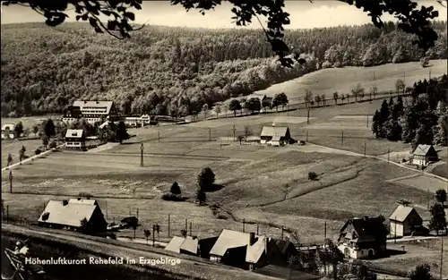 Ak Rehefeld Zaunhaus Altenberg im Erzgebirge, Panorama