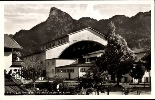 Ak Oberammergau in Oberbayern, Passionstheater, Kofel