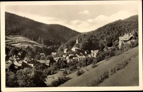 Ak Rauenstein in Thüringen, Oberes Dorf