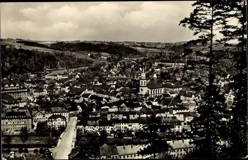 Ak Elsterberg im Vogtland, Panorama