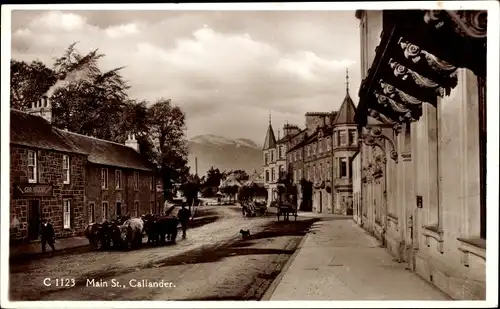 Ak Callander Schottland, Main Street