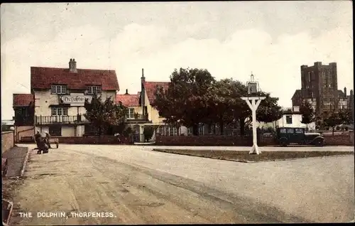 Ak Thorpeness England East, Der Delphin