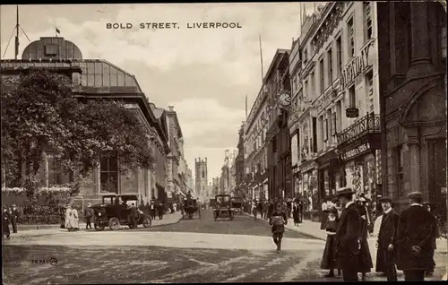 Ak Liverpool Merseyside UK, Bold Street