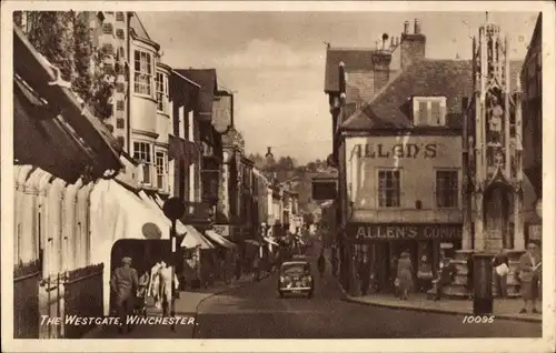 Ak Winchester Südostengland, The Westgate