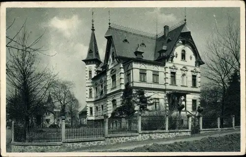 Ak Boletice nad Labem Politz Děčín Tetschen an der Elbe Region Aussig, Erholungsheim