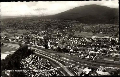 Ak Bad Rotenfels Gaggenau im Murgtal, Kurort, Ortsansicht