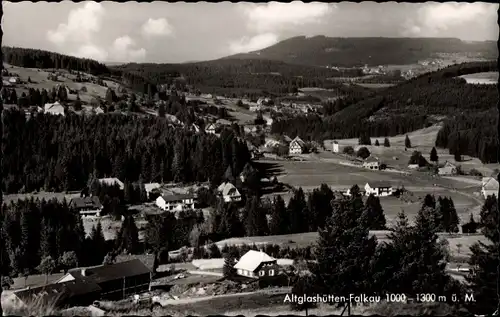 Ak Altglashütten Feldberg im Schwarzwald, Panorama