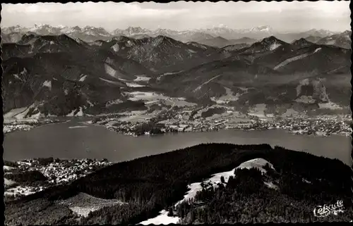 Ak Tegernsee in Oberbayern, Berg Neureuth, Neureuth Haus, Aussichtsberg