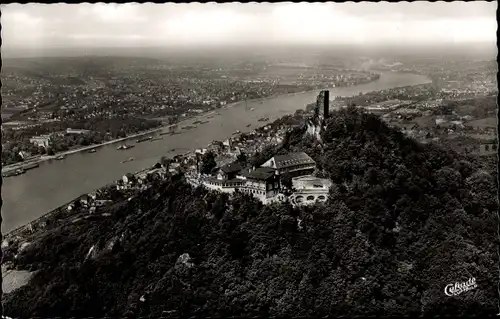 Ak Königswinter am Rhein, Drachenfels, Hotel-Restaurant, Perle des Rheins