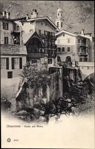 Ak Chiavenna Lombardia, Ponte sul Mera