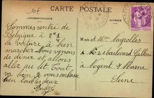 Ak Rethel-Ardennen, Kanalbrücke, Minimes-Kirche, Neue Schulen