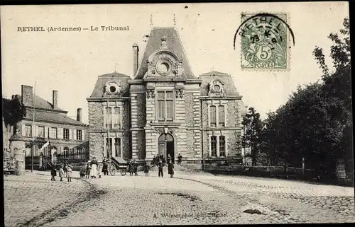 Ak Rethel Ardennes, Das Gericht